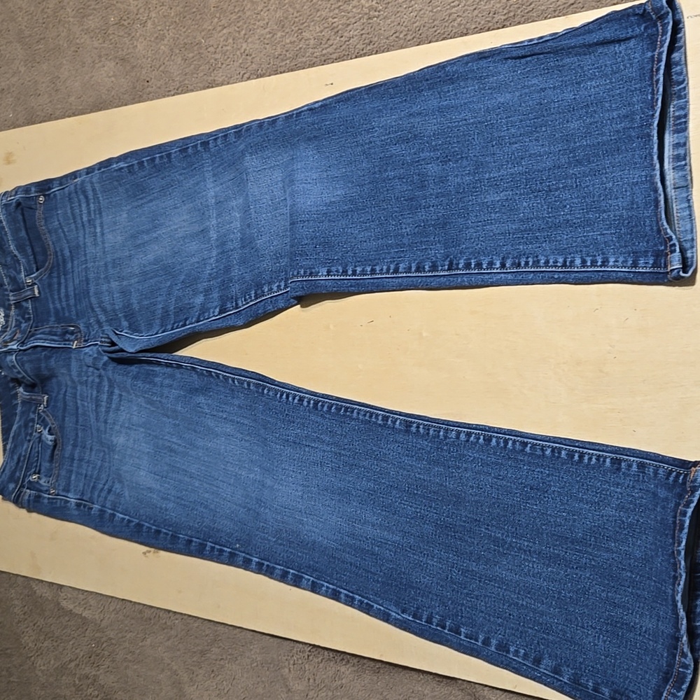 American Eagle Outfitters Blue Leg Jeans